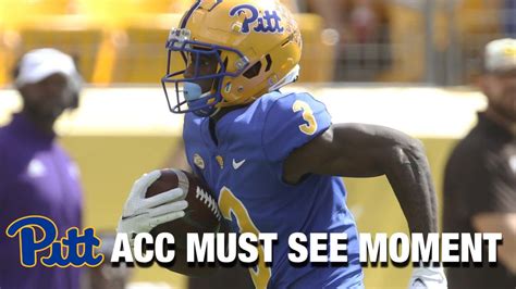 Pitts Jordan Addisons Easy 67 Yard Td Reception Acc Must See Moment
