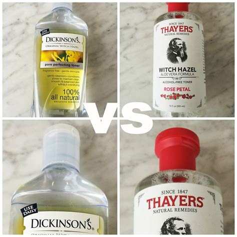 Best Witch Hazel Brand Thayers Or Dickinsons