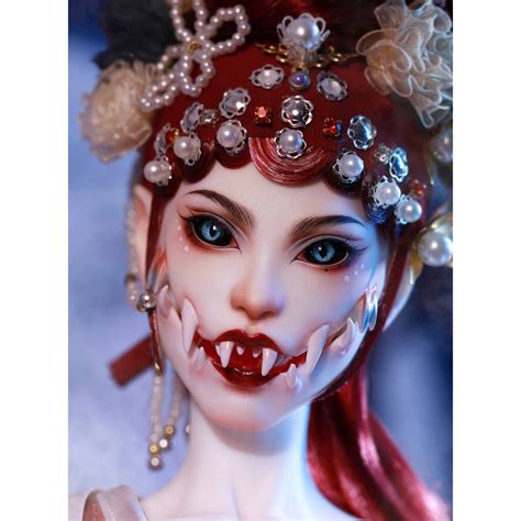 Abigail 13 Bjd Doll Full Set Female Fantasy Vampire Doll Body Etsy