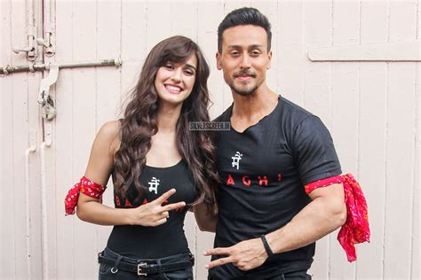 Disha Patani Tiger Shroff During The Promotions Of Baaghi 2