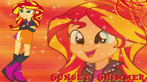 Equestria Girls Sunset Shimmer Wallpaper 1366x768 By Natoumjsonic On