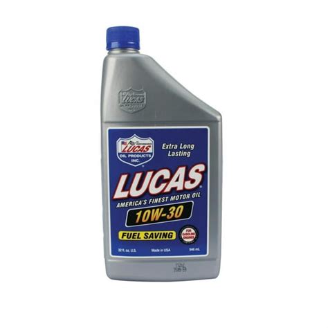 Lucas Oil 102761 Sae 10w30 High Performance Engine Oil 1 Quart