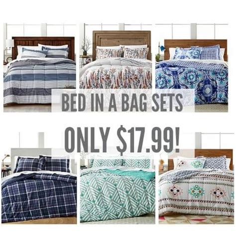 Shop for home furniture at the lowest prices of the season with discounts of 20 to 65% off available. Macy's 3 Piece Bed in a Bag Sets only $17.99! - Passion ...