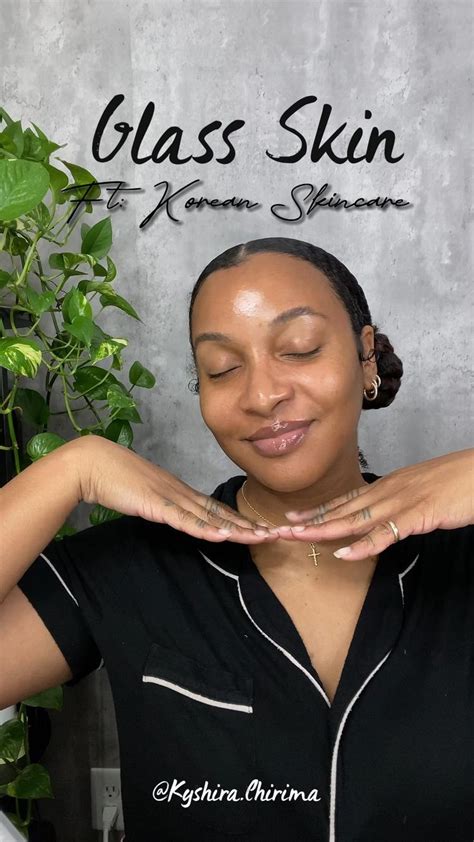 Night Time Glass Skin Routine Using Koreans Skincare Products Clear