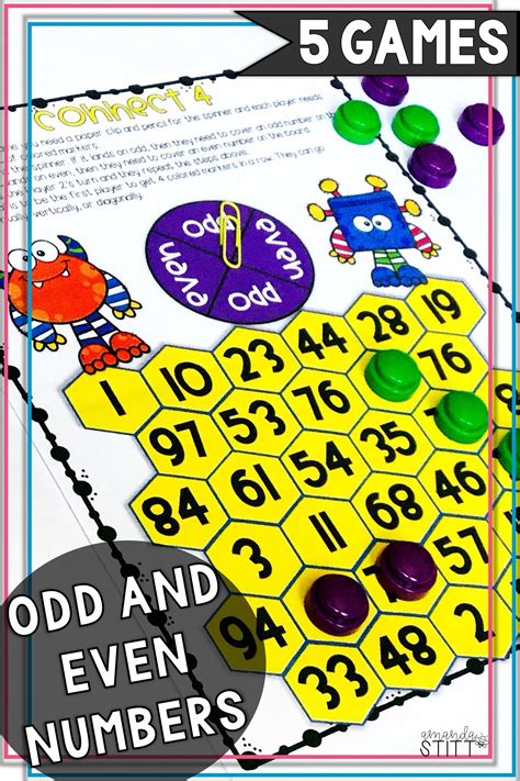 Odd And Even Numbers Game In 2020 Math Facts Math Math Games