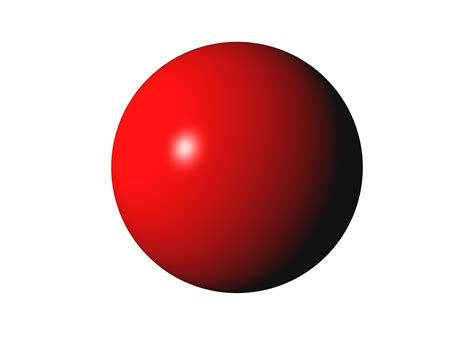Red Sphere As A Graphic Image Free Image Download
