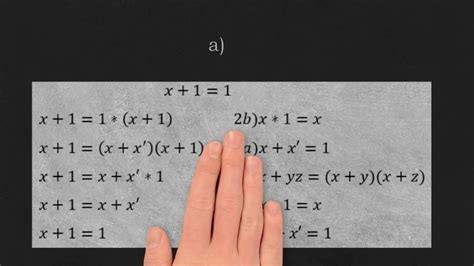 16 Teoremas Y Propiedades Básicas Del álgebra Booleana Youtube