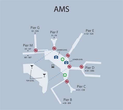 Amsterdam Airport Map Switzerland Itinerary Airport Map Airports Terminal Delta Airlines