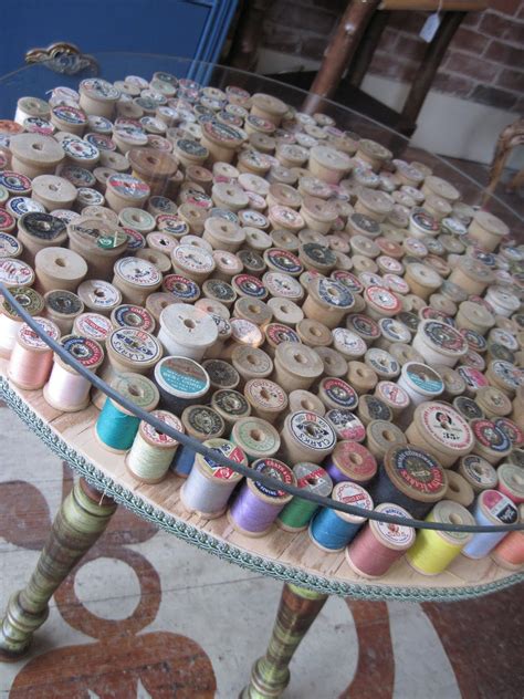 Dishfunctional Designs Upcycled New Ways With Old Wooden Thread Spools