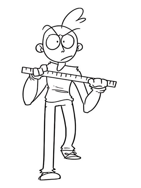Baldi Basics Coloring Pages — Printable Coloring Pages