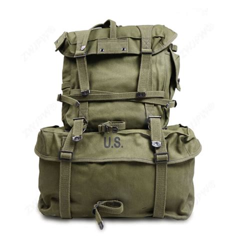 Vietnam War Wwii Us Army Soldier M1945 Field Combat Backpack