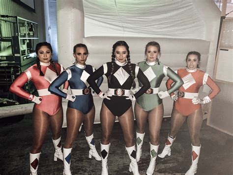 Girl Group Halloween Costumes Power Rangers