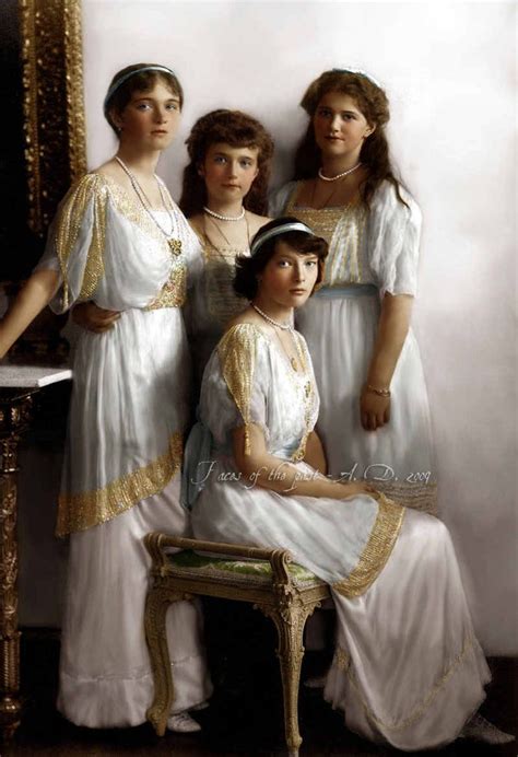 Otma Photo Otma Colourised Photo Anastasia Romanov Women In History