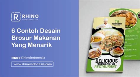 Desain Brosur Makanan Online Archives Rhino Indonesia