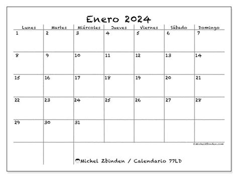 Calendario Enero 2024 Tiza Ld Michel Zbinden Co