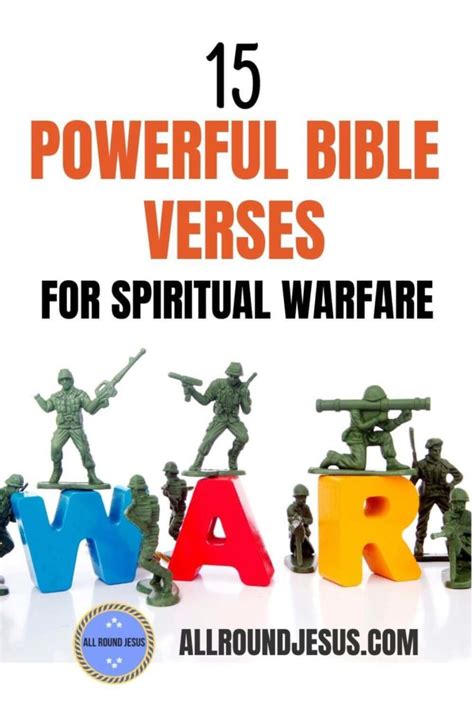 15 Powerful Bible Verses For Spiritual Warfare All Round Jesus 2023