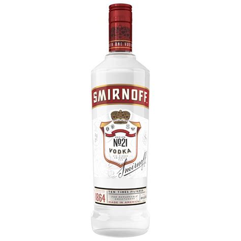 Smirnoff No 21 80 Proof Vodka 750 Ml Instacart
