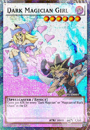 Dark Magician Girl Full Art Yugioh Orica Custom Fanmade Proxy V5