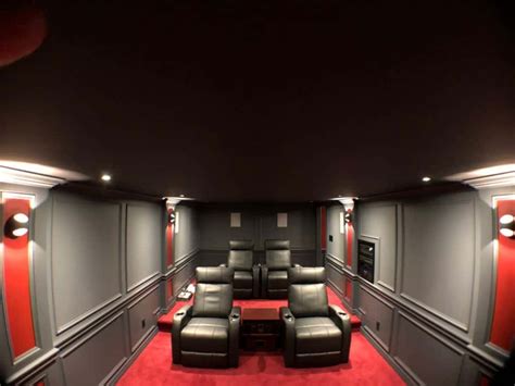 Moovia makes luxury theater seating that takes you places with custom home theater seats, chairs, couches, recliners, lounges & furniture in leather & more. DIY Home Theater with Stadium Seating, Projector and ...