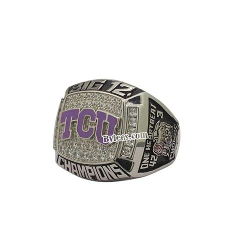 TCU Horned Frogs Big Championship Ring Best Championship Rings Championship Rings Designer