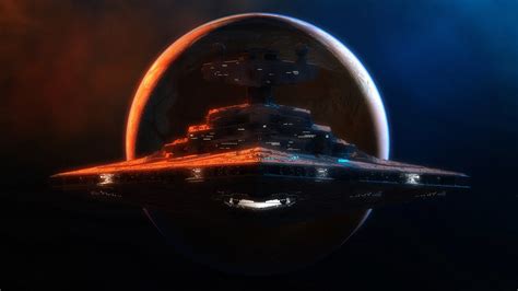 Download Star Destroyer Star Wars Video Game Planet And Spacecraft