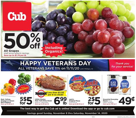 Cub Foods Ad Circular 1108 11142020 Yulak