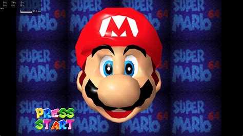 Super Mario 64 Pc Port Shows The Game Running At 4k And