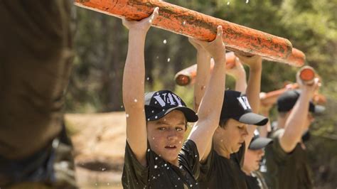 In most instances, promotion from private, rank e1, to private the army service ribbon, sometimes called the basic training ribbon, was approved by the secretary of the army in april, 1981. Boot camp tames toughest Perth teenagers | PerthNow