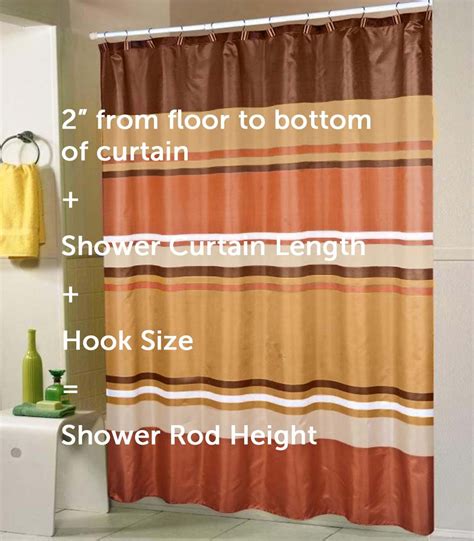 Here are instructions on measuring windows for draperies, which are usually mounted. A Standard Shower Curtain Size Guide in 2020 | Shower ...
