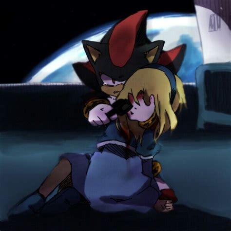 Anime Maria Robotnik Sonic And Shadow Shadow And Maria Anime
