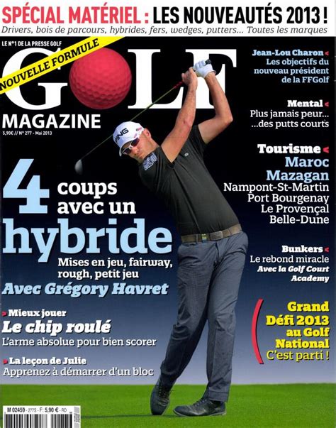 Golf Magazine N° 277 Abonnement Golf Magazine Abonnement Magazine