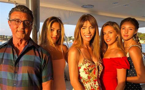Sylvester Stallone And His Daughters Are Perfecting The Vacation Selfie One St Tropez Photo At