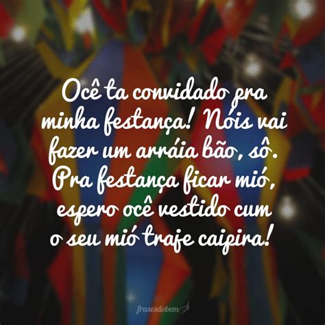 Frase Caipira De Festa Junina