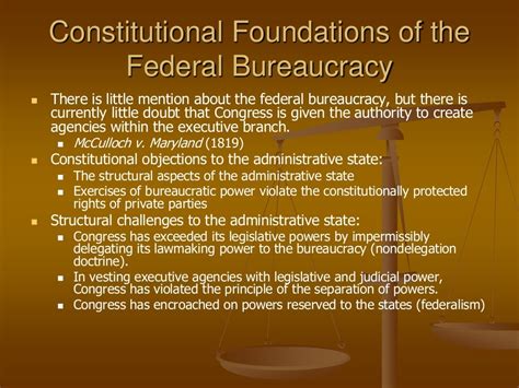 The Constitutional Authority Of Agencies