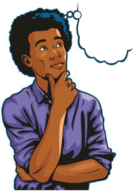 African American Man Thinking Illustrations Royalty Free Vector Graphics And Clip Art Istock