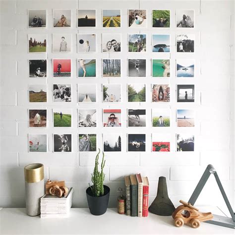 Layout Ideas Photo Wall Ideas Without Frames The Photos Attached To