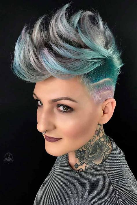 Https://tommynaija.com/hairstyle/fade Undercut Hairstyle Girls Cool