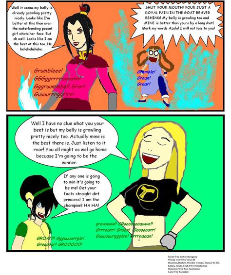 The All Girl Belly Growl 4 By Nightcrestcomics On Deviantart