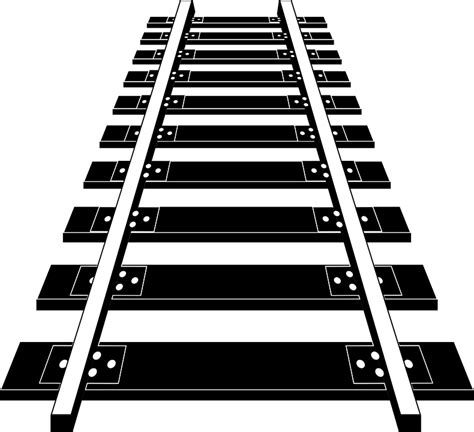 Railroad Track Rail · Free Vector Graphic On Pixabay