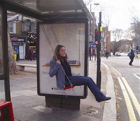 50 creative examples of bus stop ads designbump