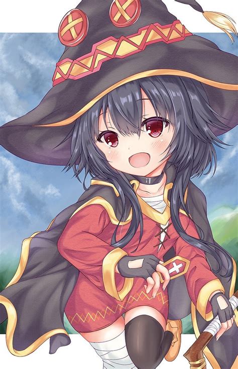 Happy Megumin Konosuba Awwnime