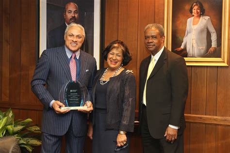 President Meyers Welcomes Former Us Agriculture Secretary Mike Espy