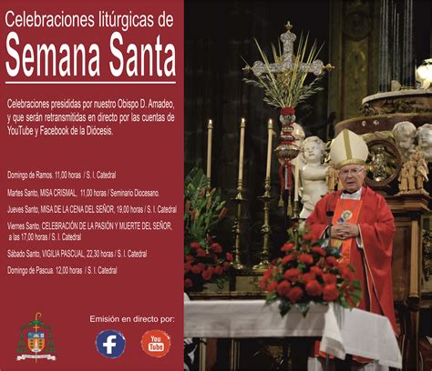 El Obispo De Jaén Presidirá Las Celebraciones Litúrgicas De Semana Santa Que Se Emitirán Online