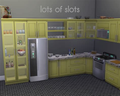 Lana Cc Finds Sumptuous Kitchen Set By Madhox Sims 4
