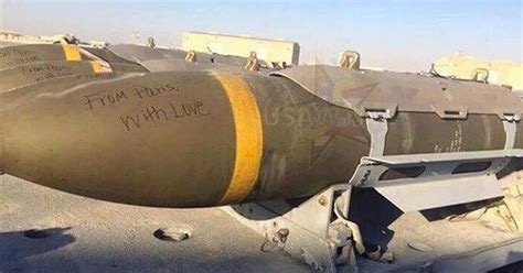 From paris with love is a wild and crazy action film that's pretty entertaining for a popcorn flick. Missile with 'From Paris With Love' message on it pictured before it's dropped on ISIS targets ...