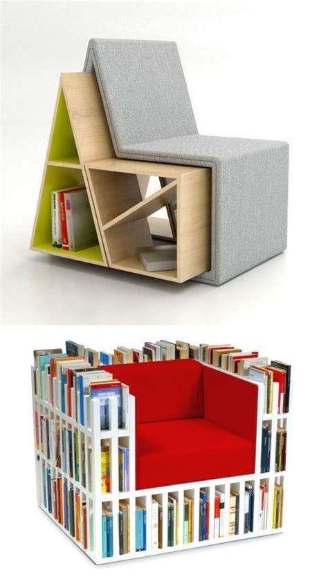 10 Bookshelf Chair Design Ideas For Bookworms In Pictures Library