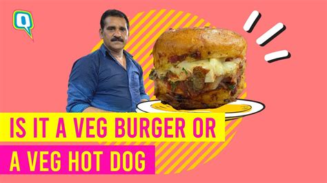 Have You Tried This Desi Twist In Veg Burger Indian Street Food The Quint Youtube