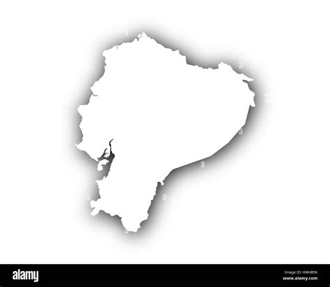 Ecuador Map Imágenes De Stock En Blanco Y Negro Alamy