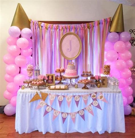 Ideas De Princesas Para Su Cumpleaños 8 Decoracion De Fiesta Princesa