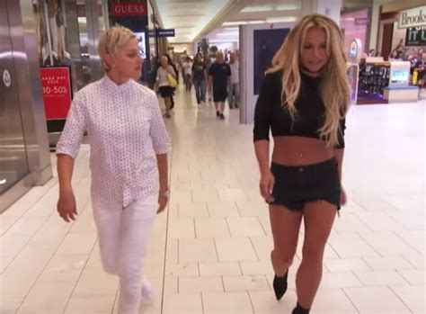 Watch Britney Spears Ellen Degeneres ‘terrorize La Mall Entertainment The Jakarta Post